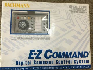 E - Z Command Trains Dcc Controller Center Power Pack,  Bachmann 44901,  Box