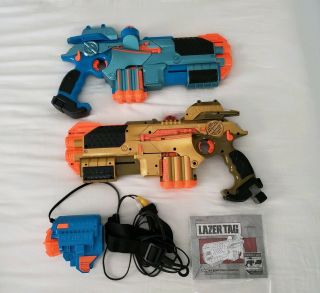Tiger Phoenix Ltx Laser Tag Guns - Extender,  Scope And Tv Attachment So 2