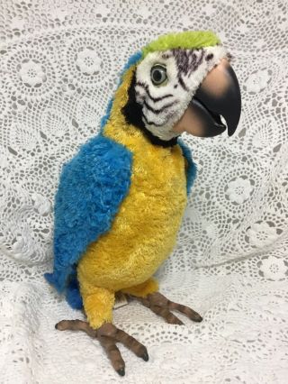 Fur Real Friends Squawkers McCaw Talking Interactive Parrot Great 4