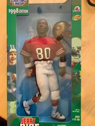 Jerry Rice 12 " Starting Lineup Figure 1998 Factory Box - Sf 49ers