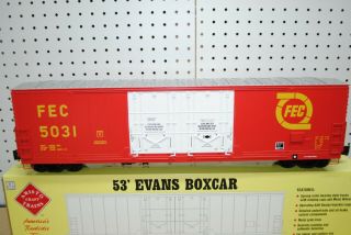 Aristo - Craft ART - 50091 FEC Florida East Coast 5031 53 ' Evans Boxcar G - Scale 2