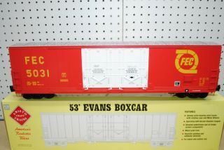 Aristo - Craft ART - 50091 FEC Florida East Coast 5031 53 ' Evans Boxcar G - Scale 4