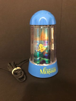Euc Rare Disney Ariel Little Mermaid Motion Lamp 2003 Rabbit Tanaka Collector