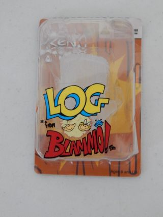Invisible Log Figure Ren & Stimpy 2004 Palisades From Blammo