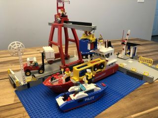 Lego 6542 Launch And Load Seaport 100 Complete Retired