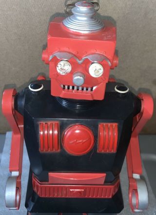 Vintage 50 ' s Marx Electric Robot and Son Battery Op Toy - Not - Robot Only 4