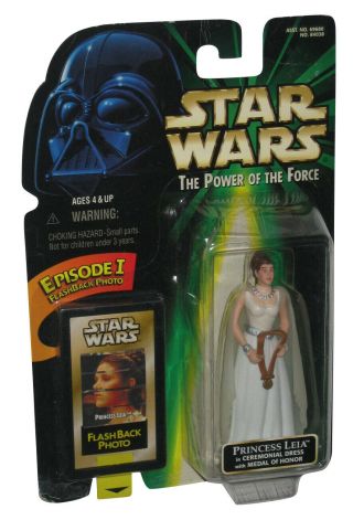 Star Wars Flashback Photo Princess Leia In Ceremonial Dress W/ Medal Of Honor