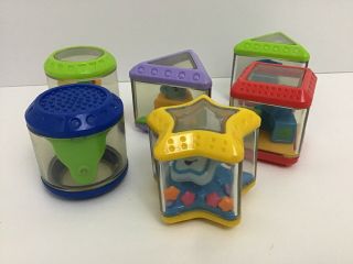 Fisher Price Peek A Boo Blocks Shape Sorter Replacements Star Circle Triangle