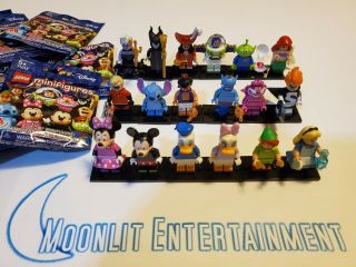71012 Lego Disney Series 1 Complete Set - 18 Minifigures Mini Figure