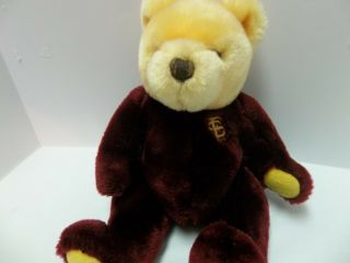 Florida State Seminoles Fsu Acc Teddy Bear Toy Gold Burgundy Soft Plush