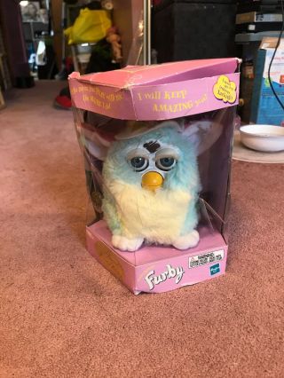 1998 Spring Furby Electronic Special Limited Edition Tiger Model 70 - 880