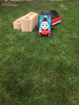 Thomas The Train Ride On With 12 Tracks & Charger & Battery