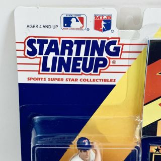 Nolan Ryan Starting Line Collectible Figurine 1992 Edition With Card Poster 2