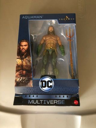 Dc Multiverse Aquaman Movie (jason Momoa) Action Figure Trench Warrior Baf