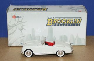 Brooklin 125 1:43 1953 Nash Healey Roadster White Top Down Mint/ Box Db