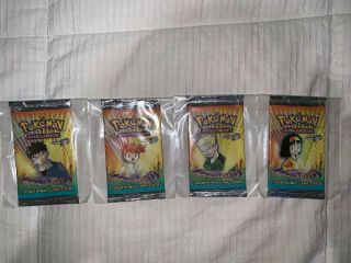 Pokemon Gym Heroes Booster Packs