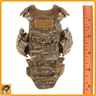 Dea Srt El Paso - Multicam Tactical Vest - 1/6 Scale - Damtoys Action Figures