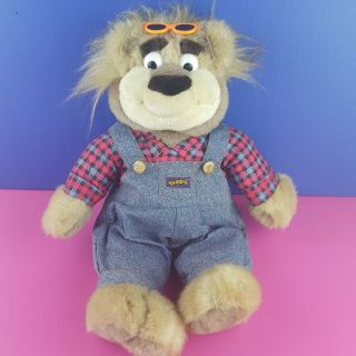 Vintage Tyco Real Talkin Bubba Talking Plush 1997 Stuffed Bear Redneck 18 "
