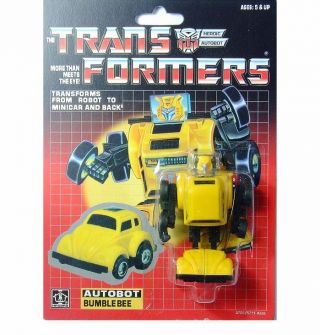 Transformer G1 Mini Warrior Bumblebee Reissue Gift