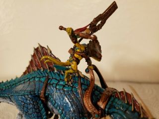 Warhammer Fantasy Lizardmen Age of Sigmar Seraphon Painted Troglodon 6
