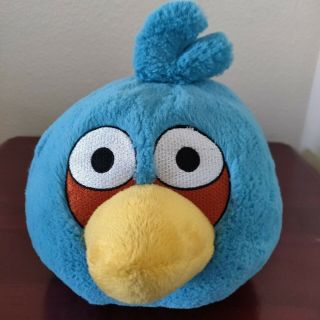 Angry Birds With Sound Medium 8 " Plush Blue Bird Jay