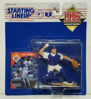 Rick Wilkins - Starting Lineup Mlb Slu 1995 Action Figure & Card - Chicago Cubs