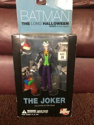 Batman The Long Halloween Joker Action Figure Series 1 Dc Direct Gotham