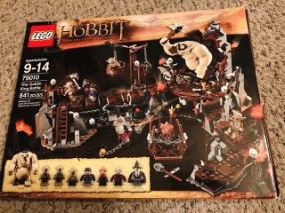 Lego The Hobbit The Goblin King Battle (79010) But Open Package