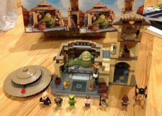 Lego Star War Jabbas Palace Complete Set No Box All Minifigs,  Instructions