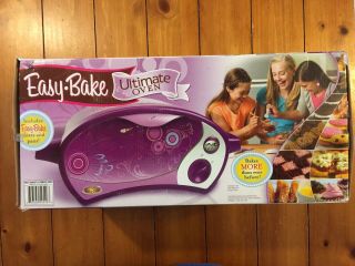 Hasbro Easy Bake Ultimate Oven Purple Edition W/ Utensils & User Guide Cupcakes