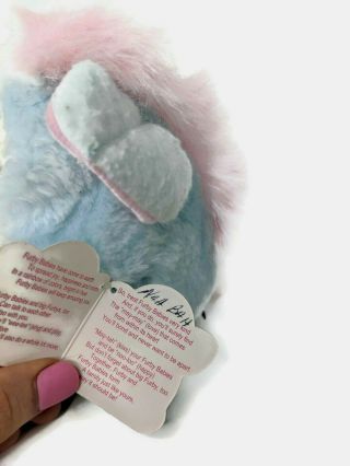 Furby Babies 1999 70 - 940 Pink,  Blue & White ' Baby Blue ' - 3