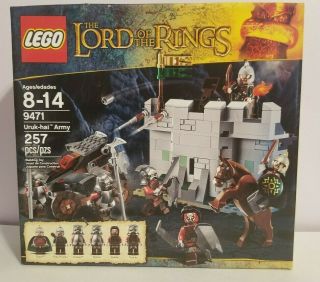 Lego Lord Of The Rings Uruk - Hai Army (9471)