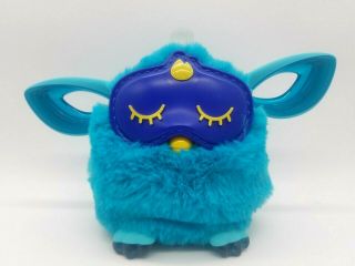 2016 Hasbro Teal Blue Interactive Furby smart phone Connect Bluetooth LCD Eyes 7