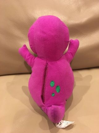Barney The Dinosaur Musical 9” Plush Stuffed animal Doll Sings 