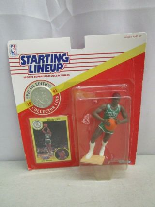 1991 Kenner Starting Lineup Reggie Lewis W/coin Boston Celtics  Nba