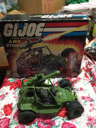 G.  I.  Joe A.  W.  E Striker All Terrain Vehicle With G.  I Joe Driver Crankcase
