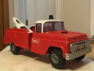 Vintage 1960 ' s Buddy L Tow Truck Pressed Steel U.  S.  A.  All And Beauty 6