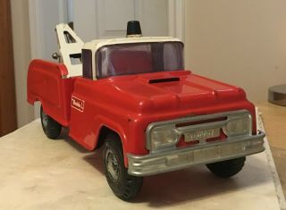 Vintage 1960 ' s Buddy L Tow Truck Pressed Steel U.  S.  A.  All And Beauty 7