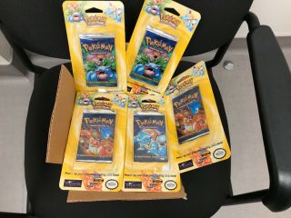 Pokémon Base Set Booster Blister (24 packs OPEN and SEARCHED) WOC 2