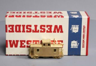 Westside Model Co.  Hon3 Brass D&rgw Short Caboose/box
