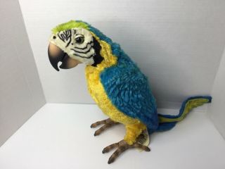 Furreal Friends Squawkers Mccaw Hasbro 2006 Talking Parrot Bird Only No Remote