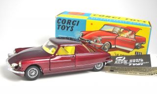 Corgi Toys 259 " Le Dandy " Coupe Citroen Chassis Gr Britain 1960 