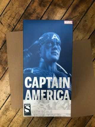 Marvel Sideshow Captain America Exclusive 1/6 Figure Avengers