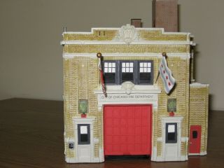 Code 3 Collectible Chicago Fire Dept.  Engine 78 Firehouse
