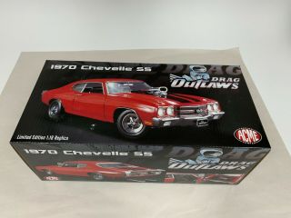 Acme 1:18 1970 Chevrolet Chevelle - Drag Outlaws (a1805511)