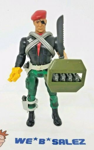 Rambo Force Of Freedom S.  A.  V.  A.  G.  E.  Gripper 7 " Figure Complete Coleco 0807 1986