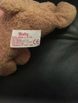 Bixby Brown Teddy Bear Russ Berrie Plush Toy 5” 3