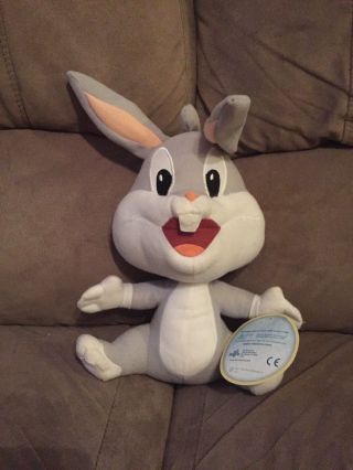 Baby Looney Tunes Bugs Bunny Plush NWT 3