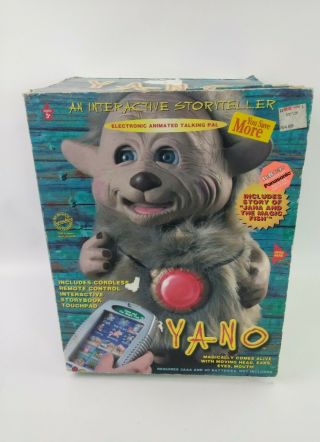 Yano An Interactive Storyteller Electronic Animated Talking Pal Remote Control N