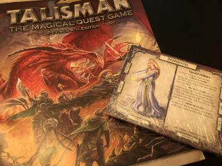 Talisman Magical Quest Game Revised Fourth Edition Board Game Fantasy EUC 2009 3